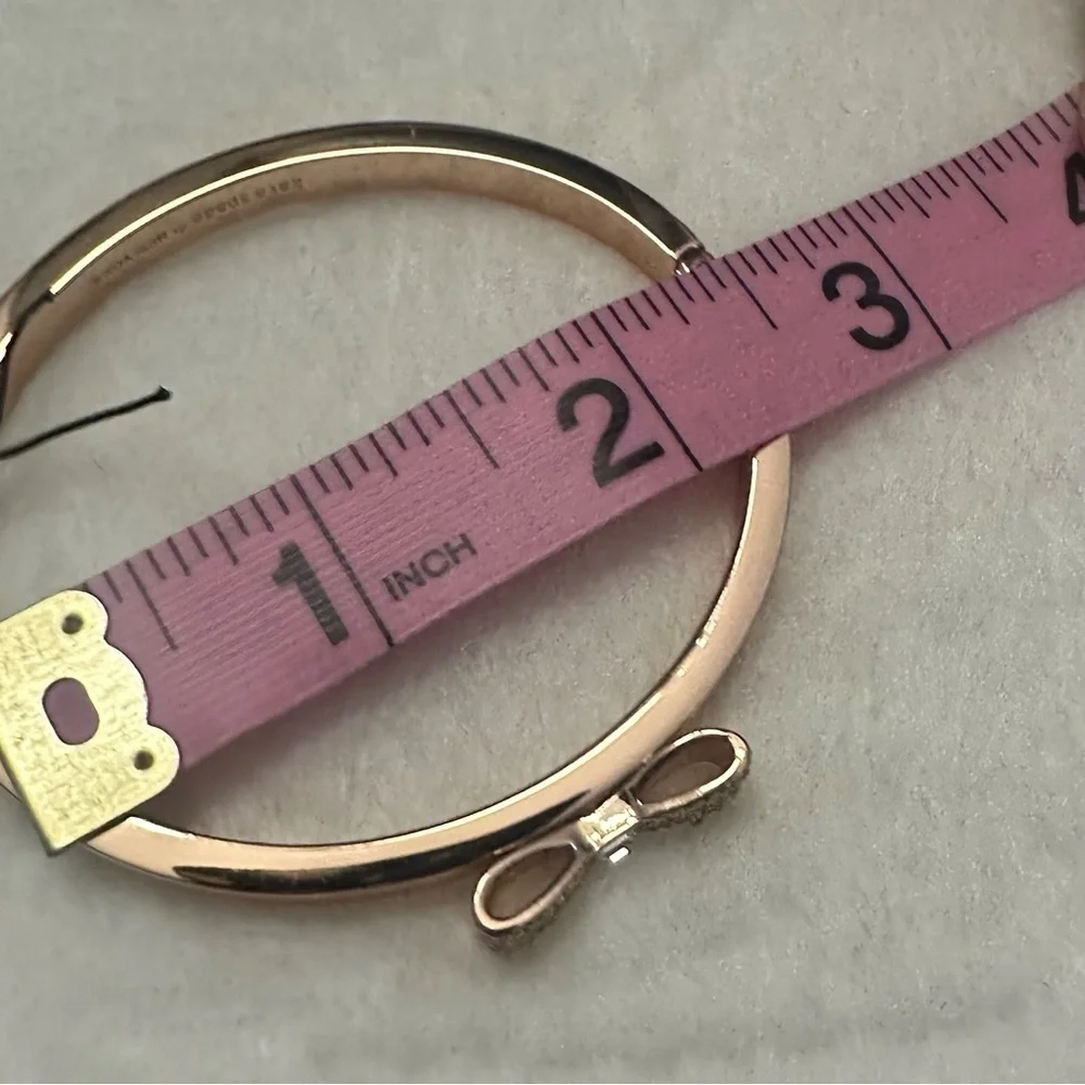 Kate Spade Rose Gold Bow Bracelet NWT - Picture 6 of 7